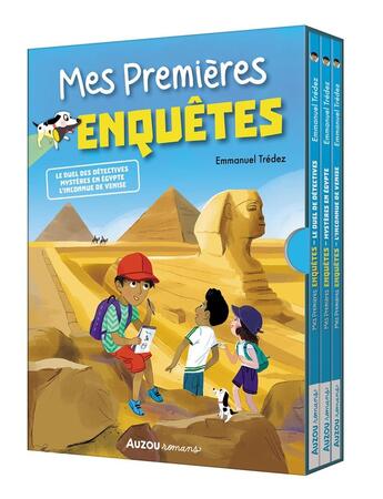 Couverture du livre « Mes premières enquêtes Tomes 13 à 15 » de Emmanuel Tredez aux éditions Auzou