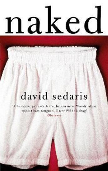 Couverture du livre « Naked » de David Sedaris aux éditions Abacus