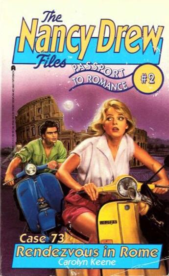 Couverture du livre « Rendezvous in Rome » de Carolyn Keene aux éditions Simon Pulse