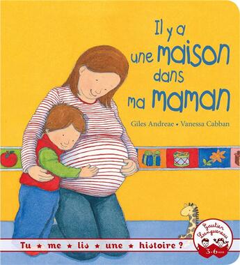 Couverture du livre « Il y a une maison dans ma maman » de Giles Andreae et Vanessa Cabban aux éditions Gautier Languereau