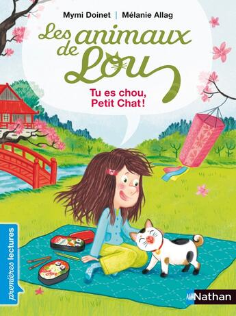 Couverture du livre « Les animaux de Lou : tu es chou, Petit Chat ! » de Melanie Allag et Mymi Doinet aux éditions Nathan