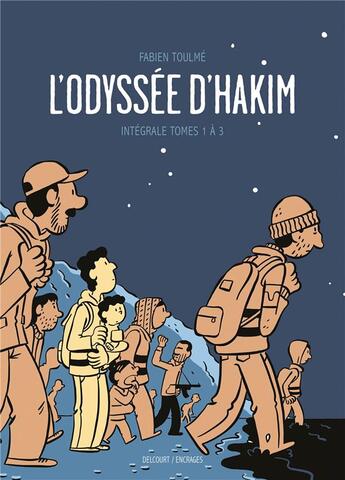 Couverture du livre « L'odyssée d'Hakim : coffret Tomes 1 à 3 » de Fabien Toulme aux éditions Delcourt