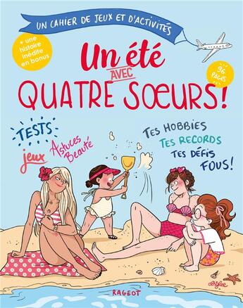 Couverture du livre « Quatre soeurs - t06 - un ete avec quatre soeurs » de Sophie Rigal-Goulard aux éditions Rageot