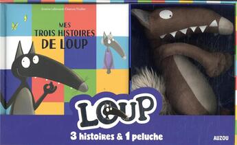 Couverture du livre « Le Loup ; coffret recueil + peluche nue » de Orianne Lallemand et Eleonore Thuillier aux éditions Philippe Auzou