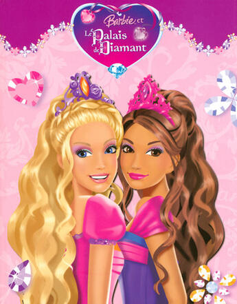Couverture du livre « Barbie et le palais de diamant » de Perat/Ruby/Lesser aux éditions Hemma