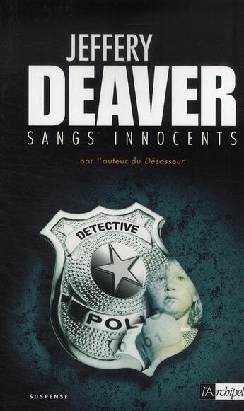 Couverture du livre « Sangs innocents » de Deaver-J aux éditions Archipel