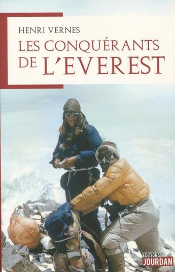 Couverture du livre « Les conquerants de l'everest » de Vernes Henri aux éditions Jourdan