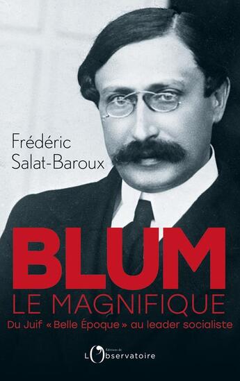 Couverture du livre « Blum le magnifique ; du juif 