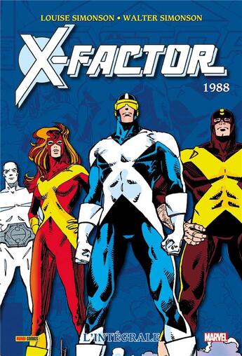 Couverture du livre « X-Factor : Intégrale vol.3 : 1988 » de Louise Simonson et Walter Simonson aux éditions Panini