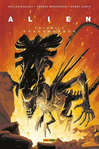 Couverture du livre « Alien Tome 2 » de Andrea Broccardo et Declan Shalvey aux éditions Panini