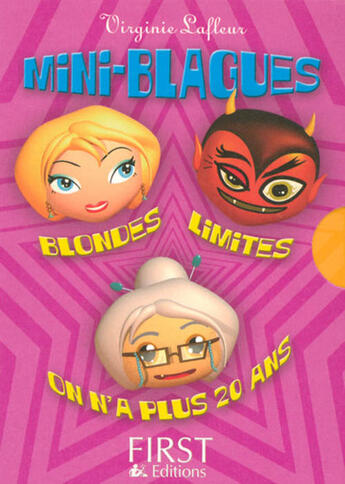 Couverture du livre « Coffret 3 mini-blagues lafleur » de Virginie Lafleur aux éditions First