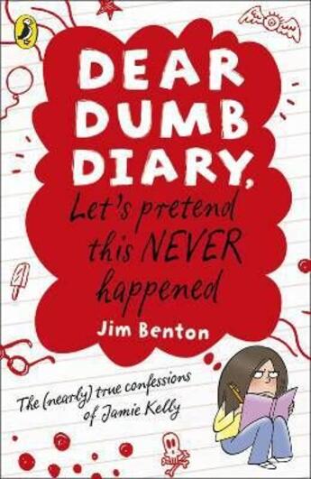 Couverture du livre « Dear dumb diary, let's pretend this never happened » de Jim Benton aux éditions Children Pbs