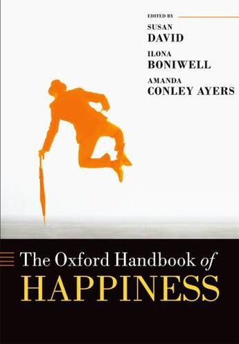 Couverture du livre « Oxford Handbook of Happiness » de Susan David aux éditions Oup Oxford