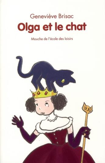 Couverture du livre « Olga et le chat » de Brisac Genevieve / G aux éditions Ecole Des Loisirs