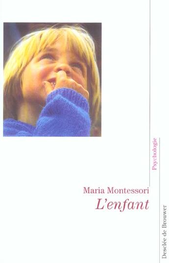 Couverture du livre « L'enfant » de  aux éditions Desclee De Brouwer