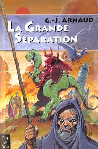 Couverture du livre « La grande séparation » de Georges-Jean Arnaud aux éditions Fleuve Editions