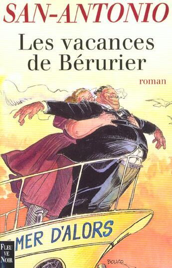 Couverture du livre « Les vacances de berurier » de San-Antonio aux éditions Fleuve Editions