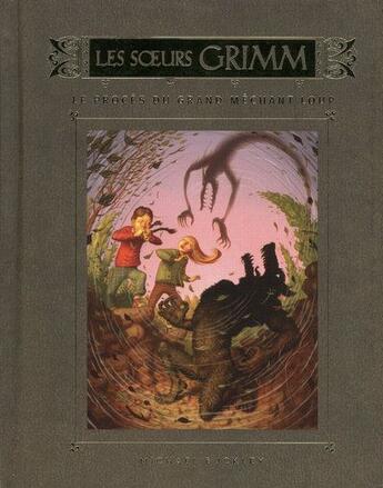 Couverture du livre « Les soeurs grimm - tome 6 le proces du grand mechant loup - vol06 » de Michael Buckley aux éditions Pocket Jeunesse