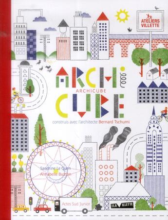 Couverture du livre « Archicube » de Sandrine Le Guen et Annabelle Buxton aux éditions Actes Sud Junior