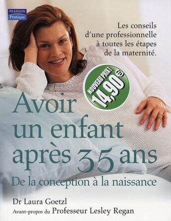 Couverture du livre « Avoir un enfant après 35 ans » de  aux éditions Pearson