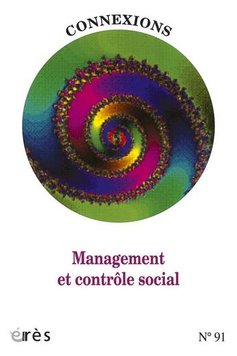 Couverture du livre « Management et contrôle social » de  aux éditions Eres