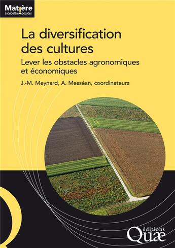 Couverture du livre « La diversification des cultures » de  aux éditions Quae