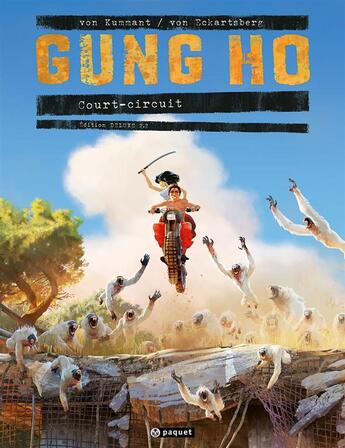 Couverture du livre « Gung Ho Tome 2.2 : court-circuit » de Thomas Von Kummant et Benjamin Von Eckartsberg aux éditions Paquet