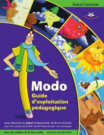 Couverture du livre « Modo ; guide d'exploitation pédagogique » de Hamel Judith aux éditions Bouton D'or