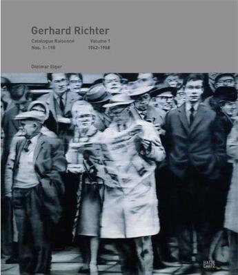 Couverture du livre « Gerhard Richter, catalogue raisonné t.1 : 1962-1968 » de Dietmar Elger aux éditions Hatje Cantz