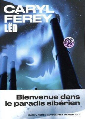 Couverture du livre « Lëd » de Caryl Ferey aux éditions Les Arenes