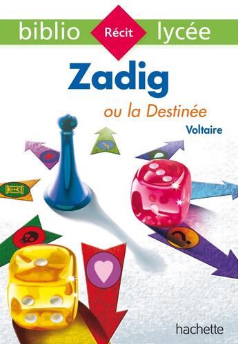 Couverture du livre « Zadig ou la destinée, Voltaire » de Voltaire aux éditions Hachette Education