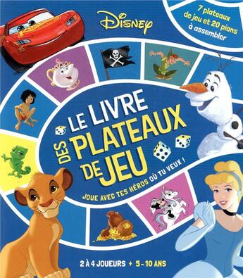 Couverture du livre « Disney classiques - hors serie - le livre plateaux de jeux » de  aux éditions Disney Hachette