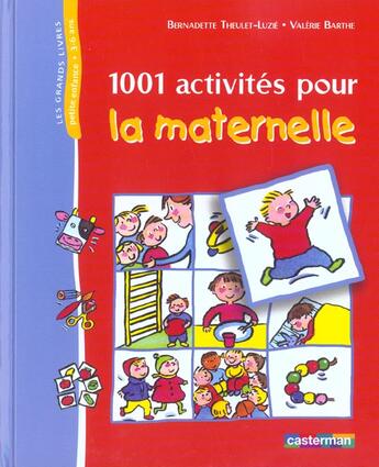 Couverture du livre « Mille et une activites pour la maternelle » de Theulet-Luzie/Barthe aux éditions Casterman