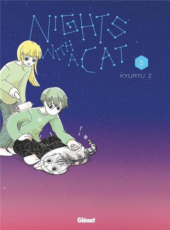 Couverture du livre « Nights with a cat Tome 5 » de Kyuryuz aux éditions Glenat