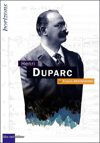 Couverture du livre « Henri Duprac » de Franck Besingrand aux éditions Bleu Nuit