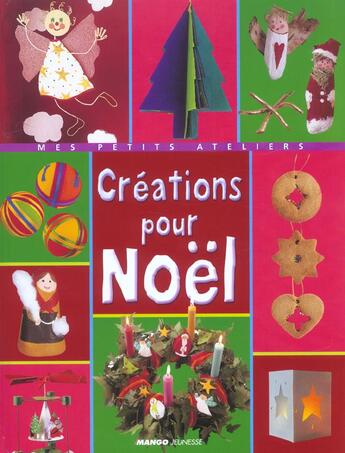 Couverture du livre « Creations pour noel » de  aux éditions Mango