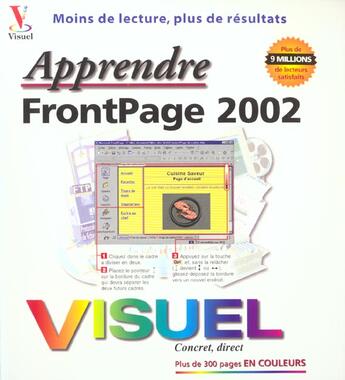 Couverture du livre « Apprendre Frontpage ; Edition 2002 » de Marangraphics aux éditions First Interactive
