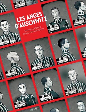 Couverture du livre « Les anges d'Auschwitz » de Emilio Van Der Zuiden et Stephen Desberg aux éditions Paquet