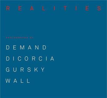 Couverture du livre « Made realities photographs by thomas demand, philip-lorca dicorcia, andreas gursky and jeff wall /an » de Draiflessen Collecti aux éditions Hirmer