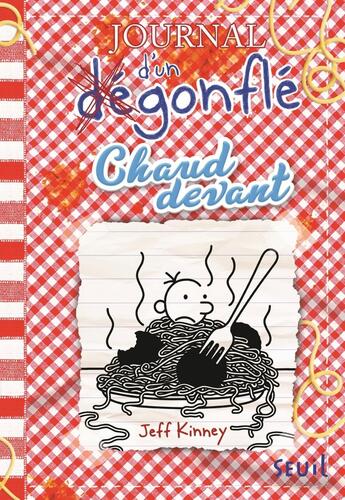 Couverture du livre « Journal d'un dégonflé Tome 19 : Chaud devant » de Jeff Kinney aux éditions Seuil Jeunesse