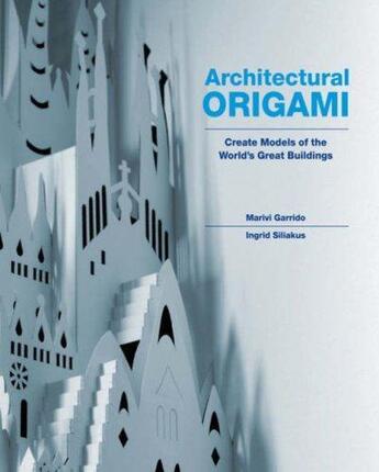Couverture du livre « Architectural origami » de Maria Garrido aux éditions Apple Press