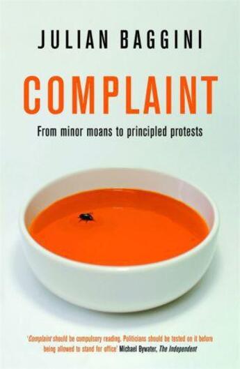 Couverture du livre « Complaint » de Julian Baggini aux éditions Profil Digital