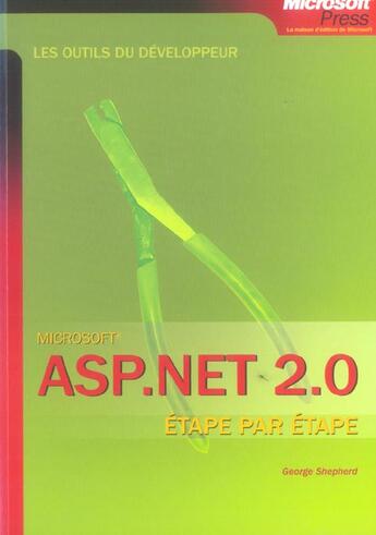 Couverture du livre « Programmer Asp.Net 2.0 » de George Shepherd aux éditions Microsoft Press