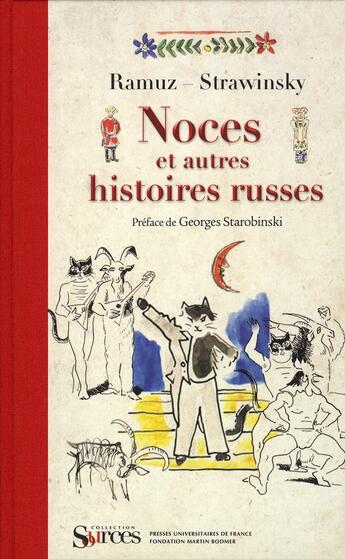 Couverture du livre « Noces et autres histoires russes » de Charles-Ferdinand Ramuz aux éditions Puf