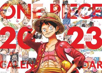 Couverture du livre « One Piece : calendrier (édition 2023) » de Eiichiro Oda aux éditions Glenat