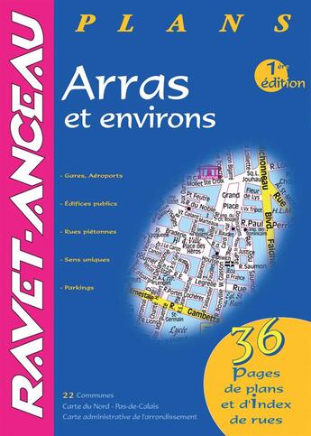 Couverture du livre « Arras et environs » de  aux éditions Ravet-anceau
