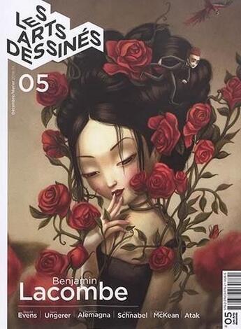 Couverture du livre « Les arts dessinés n.5 ; Benjamin Lacombe » de  aux éditions Dbd