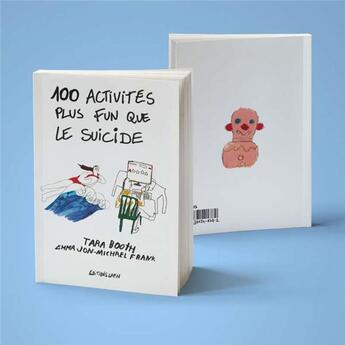 Couverture du livre « 100 activités plus fun que le suicide » de Booth Tara et Jon-Michael Frank aux éditions Lapin