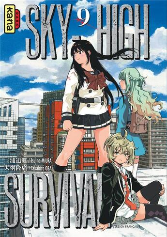 Couverture du livre « Sky-high survival Tome 9 » de Tsuina Miura et Takahiro Oba aux éditions Kana