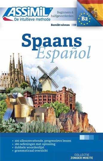 Couverture du livre « Spaans (édition 2017) » de Carine Caljon et Francisco Javier Anton Martinez aux éditions Assimil